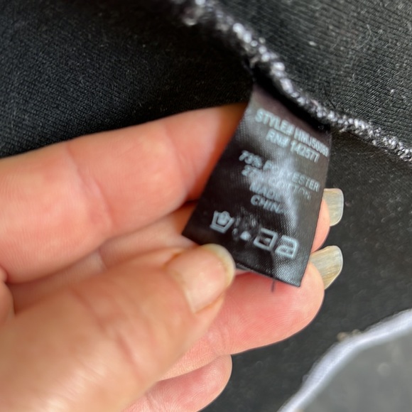 Haute Monde long jacket size small buttons only on functional pockets. - Picture 7 of 9